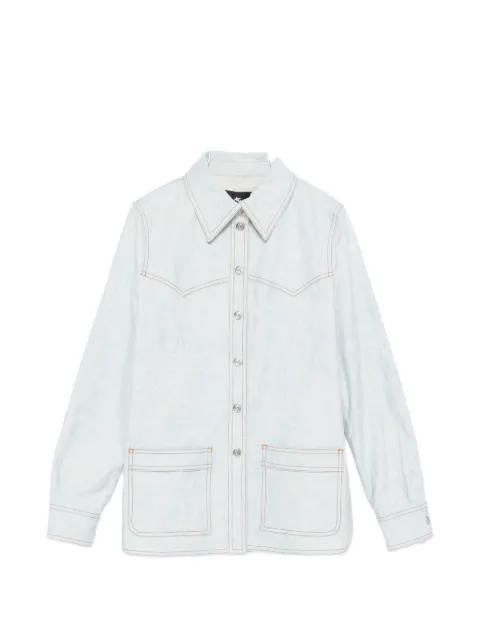 front-pocket paisley-print shirt by ETRO