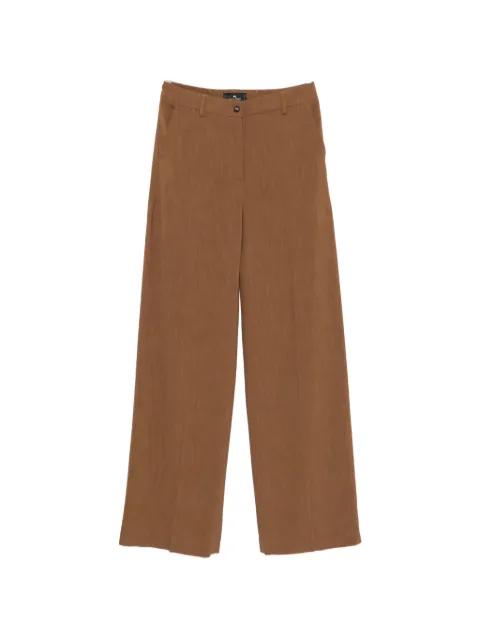front-seam trousers by ETRO