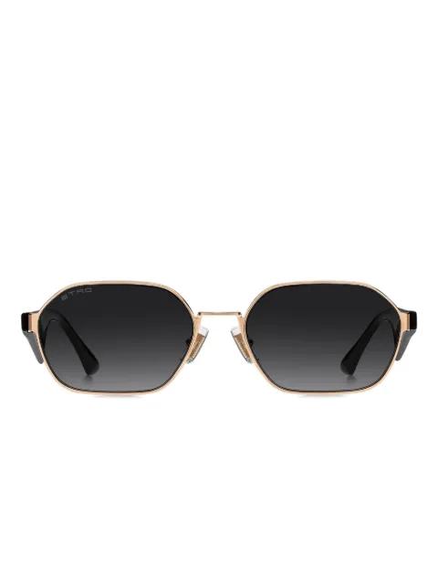 geometric-frame sunglasses by ETRO