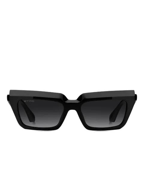 geometric-frame sunglasses by ETRO