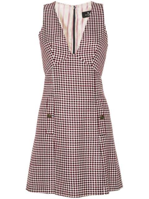 geometric-patterned mini dress by ETRO