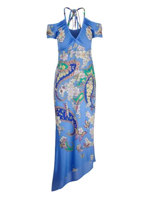 halterneck dress by ETRO