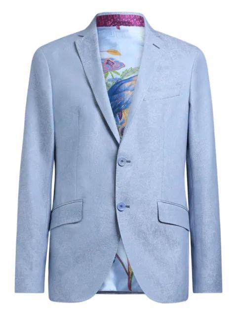 jacquard cotton blazer by ETRO