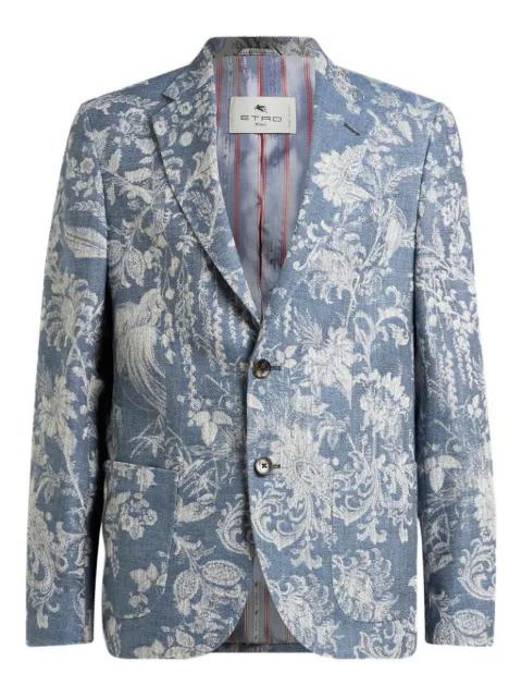 jacquard floral cotton jacket by ETRO