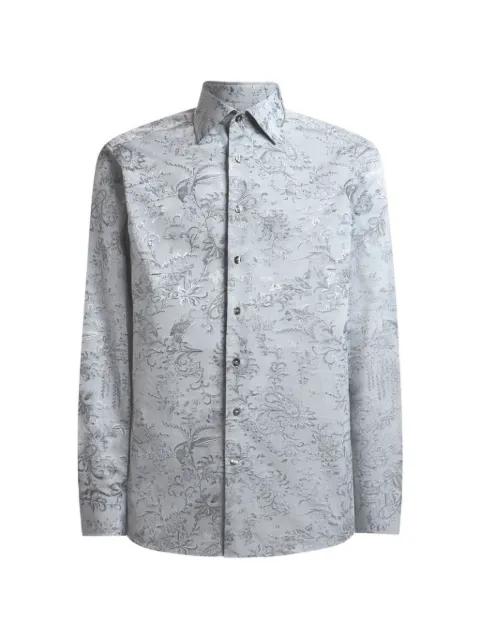 jacquard floral paisley shirt by ETRO