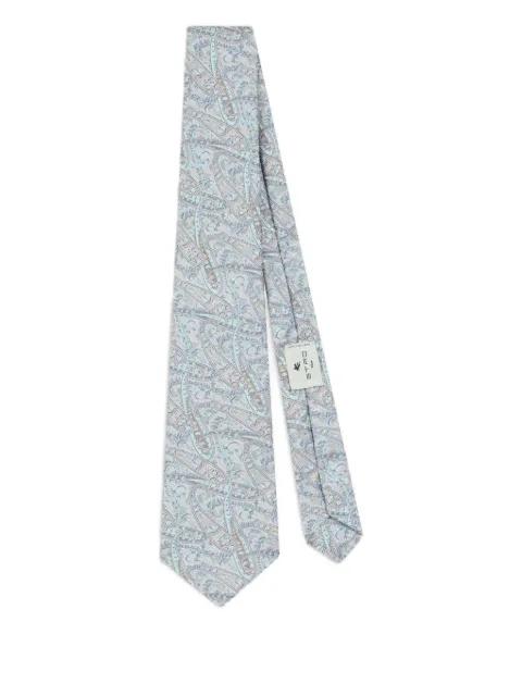 jacquard floral paisley tie by ETRO