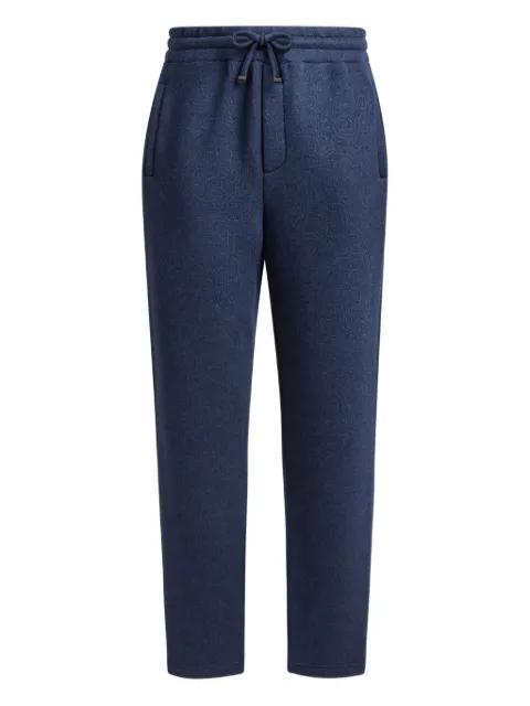 jacquard motif trousers by ETRO
