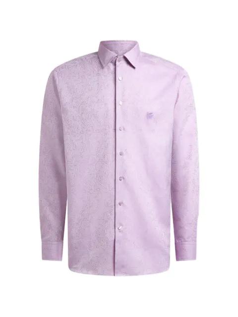 jacquard paisley embroidery shirt by ETRO