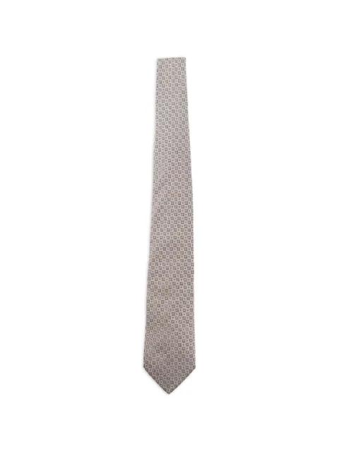 jacquard pattern silk tie by ETRO