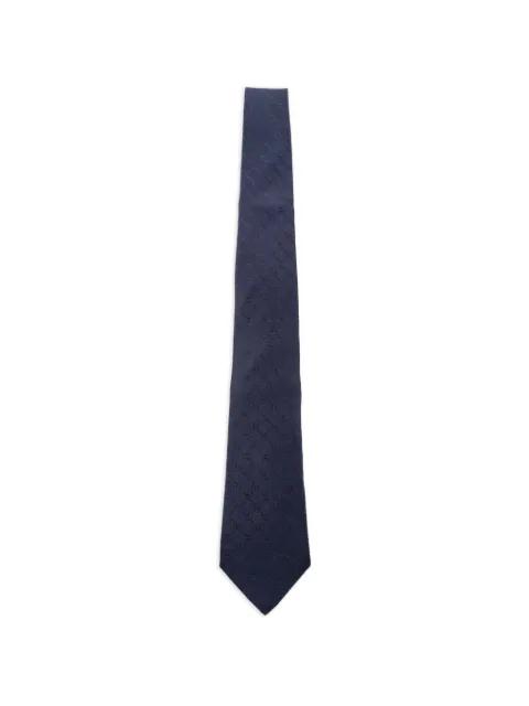 jacquard pattern silk tie by ETRO