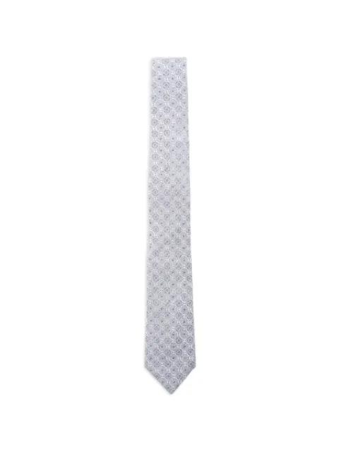 jacquard pattern silk tie by ETRO