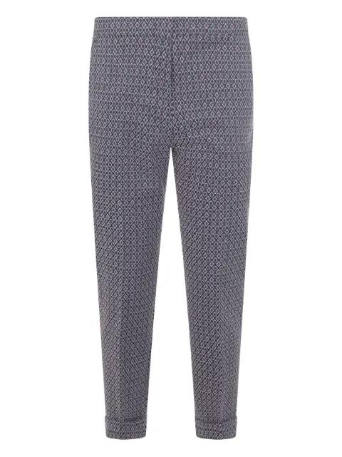 jacquard-pattern trousers by ETRO