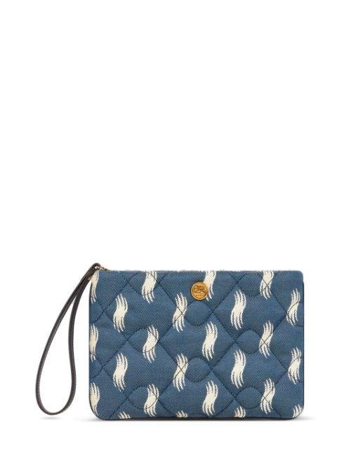 jacquard quilted pouch by ETRO