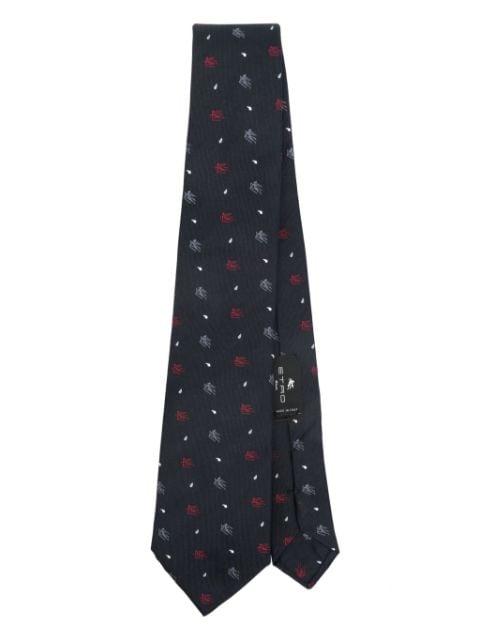 jacquard silk tie by ETRO