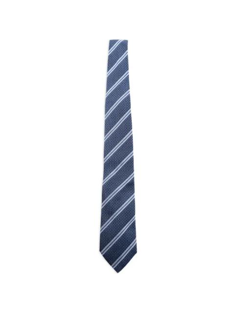 jacquard striped silk tie by ETRO