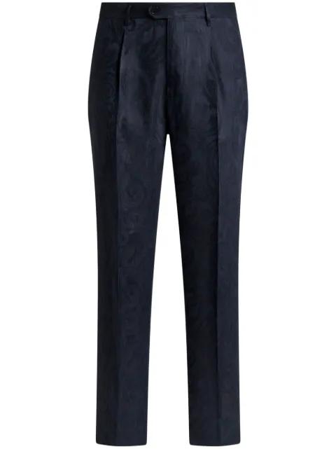 jacquard trousers by ETRO