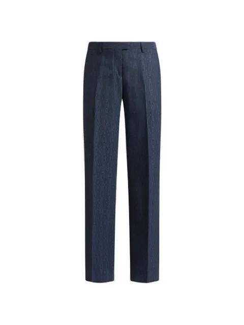 jacquard trousers by ETRO