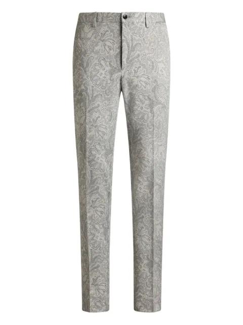 jacquard trousers by ETRO