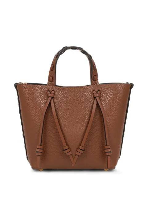 knotted leather mini bag by ETRO