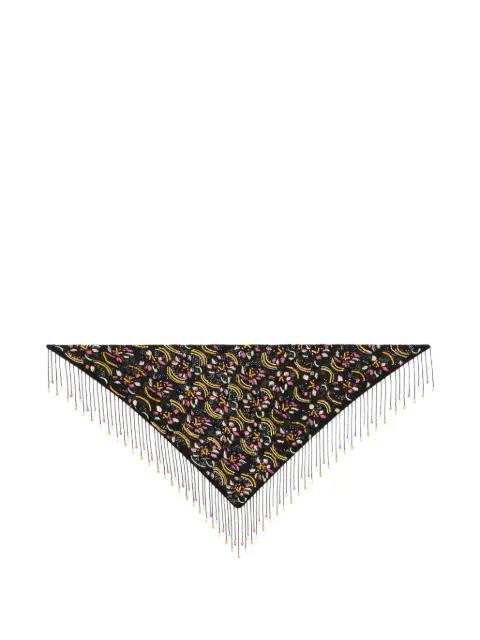 lace beaded scarf by ETRO