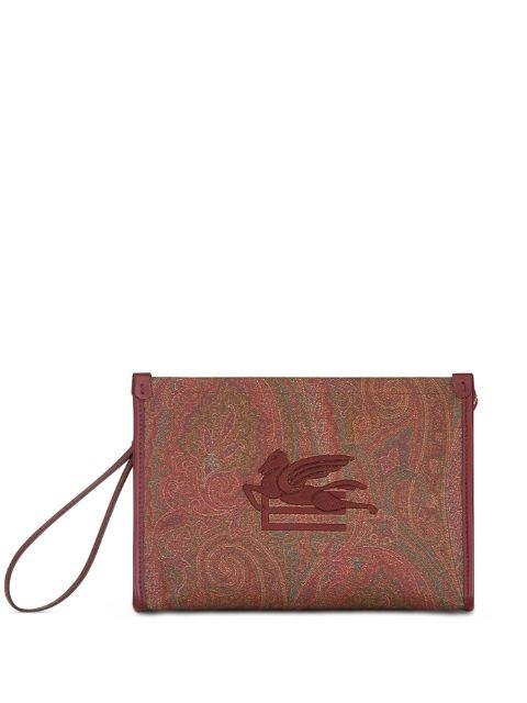 large Love Trotter clutch by ETRO