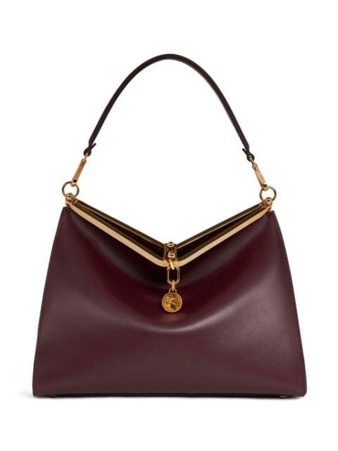 large leather Vela bag by ETRO