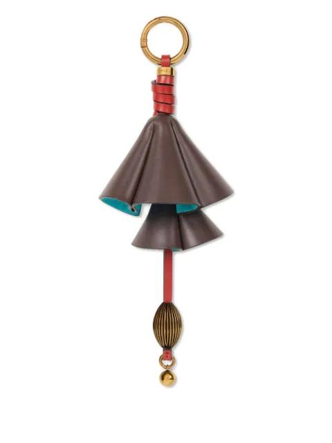 leather flower charm by ETRO