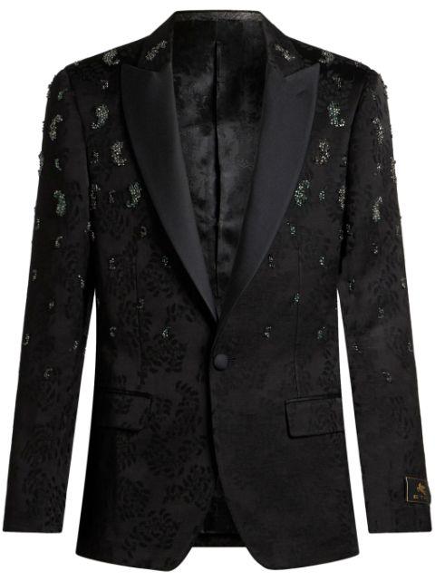linen-blend evening jacket by ETRO