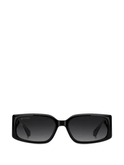 logo rectangle sunglasses by ETRO