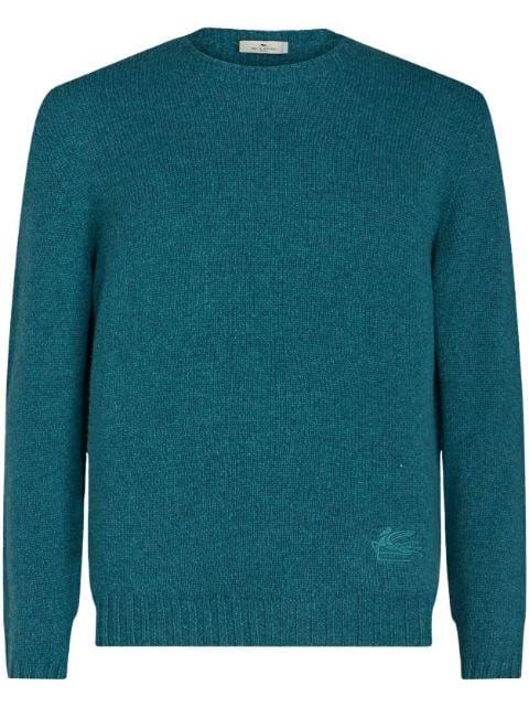 long-sleeve cashmere jumper by ETRO