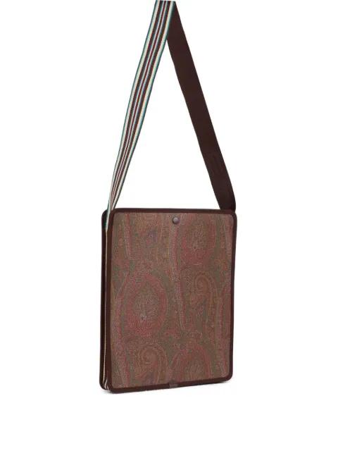 medium Arnica paisley-pattern messenger bag by ETRO