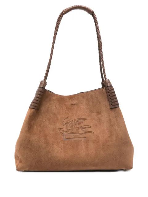 medium Libra tote bag in suede by ETRO