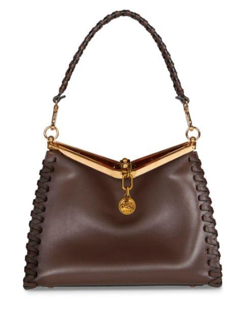 medium Vela leather shoulder bag by ETRO