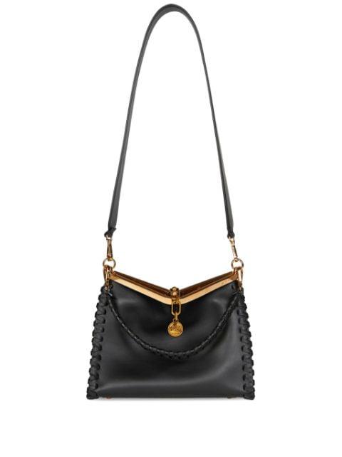 medium Vela leather shoulder bag by ETRO