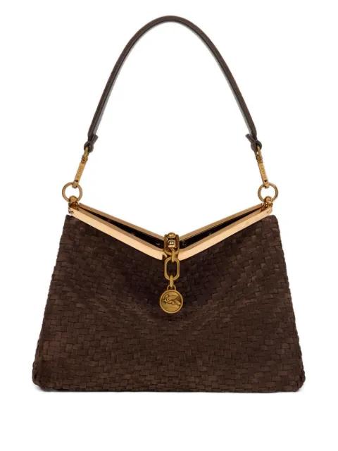 medium Vela suede shoulder bag by ETRO