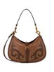 medium leather Pony bag with texan embroidery by ETRO medium leather Pony bag with texan embroidery by ETRO