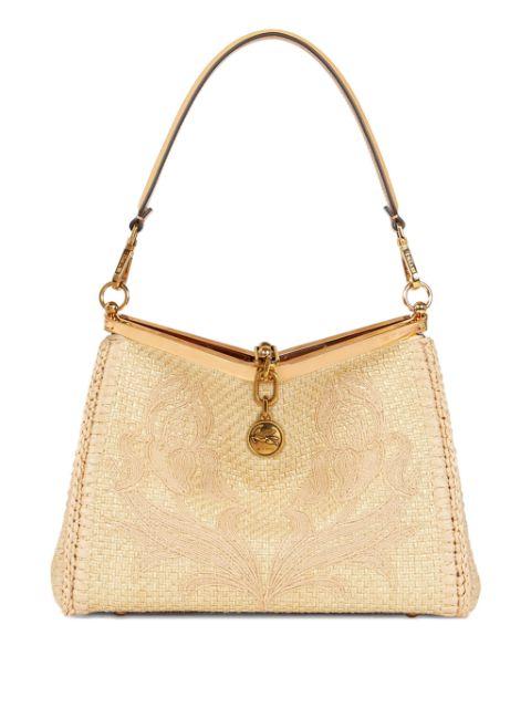 medium raffia Vela bag by ETRO