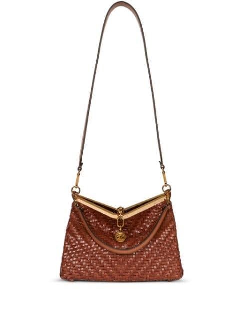 medium woven Vela shoulder bag by ETRO