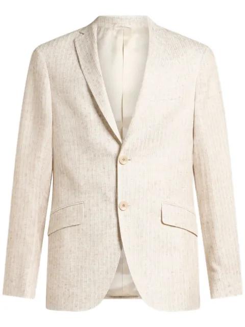 micro-patterned blazer by ETRO