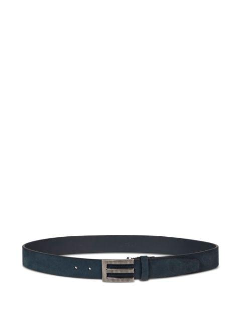 monogram-buckle belt by ETRO