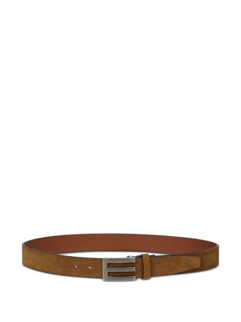 monogram-buckle belt by ETRO