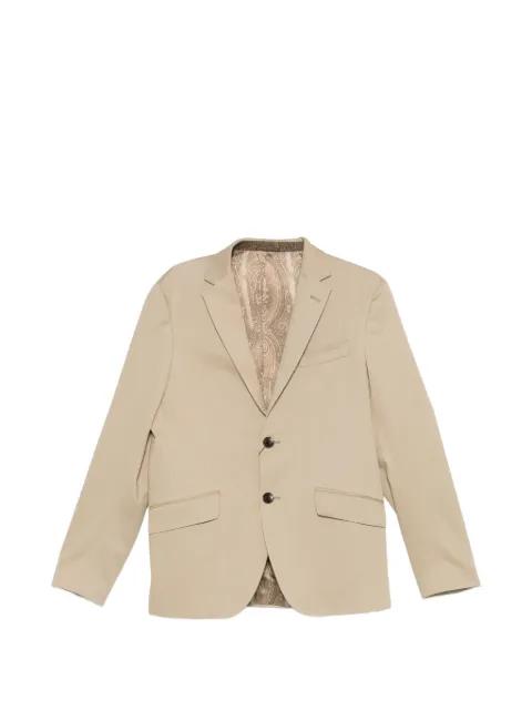 notched-lapel blazer by ETRO