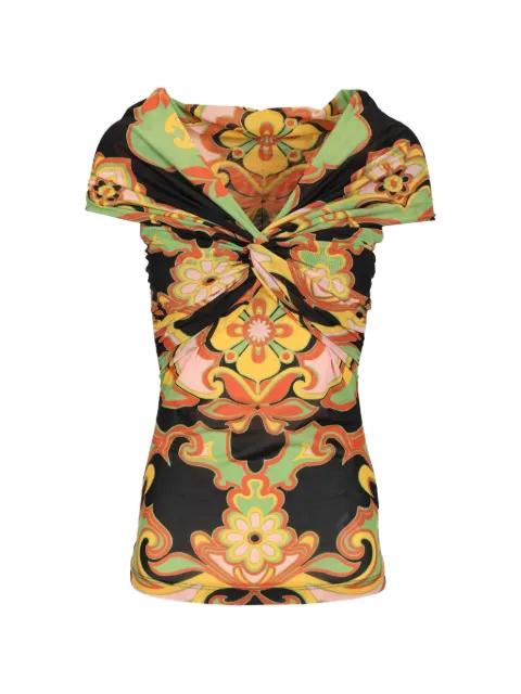 off-shoulder top by ETRO