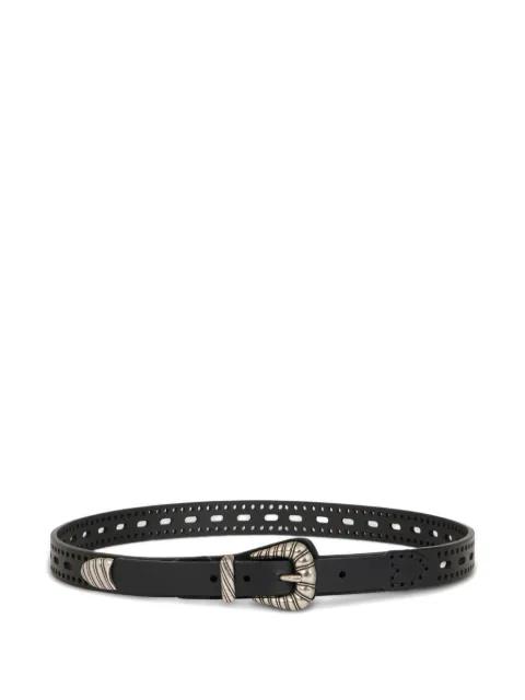openwork leather belt by ETRO