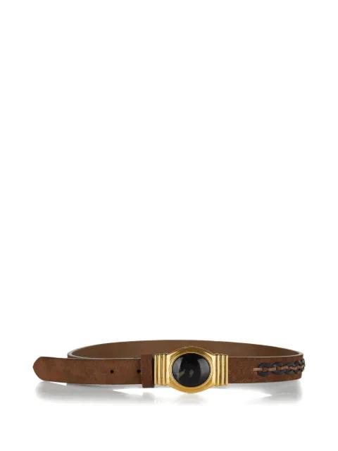 oval-buckle belt by ETRO