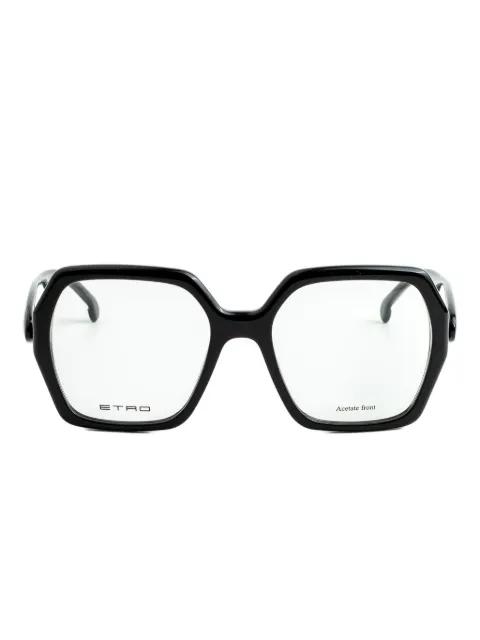 oversize-frame glasses by ETRO