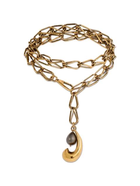 paisley beaded necklace by ETRO