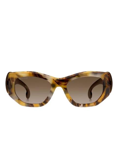 paisley cat-eye sunglasses by ETRO