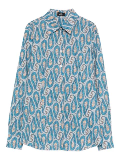 paisley collared shirt by ETRO