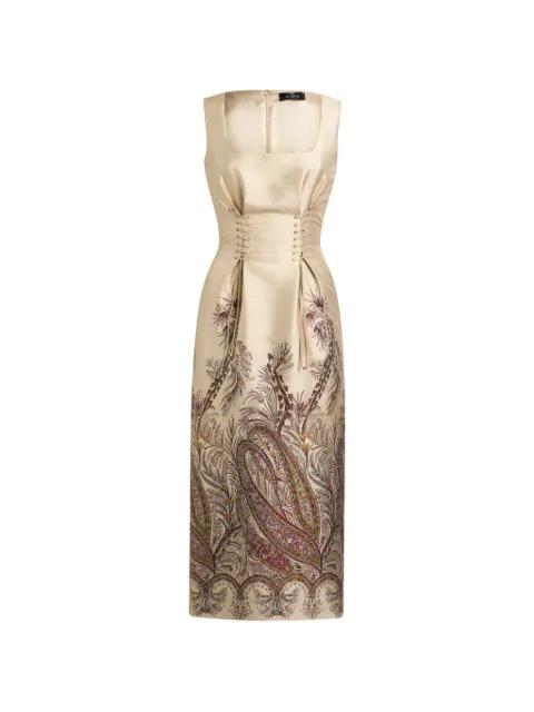 paisley dress by ETRO